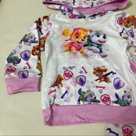 Paw 🐾 patrol cute hoodie top long pants outfit set - Picture 6 of 10